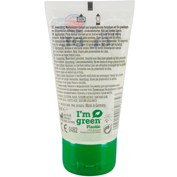 Lubrifiant bio 200ml tube écologique 